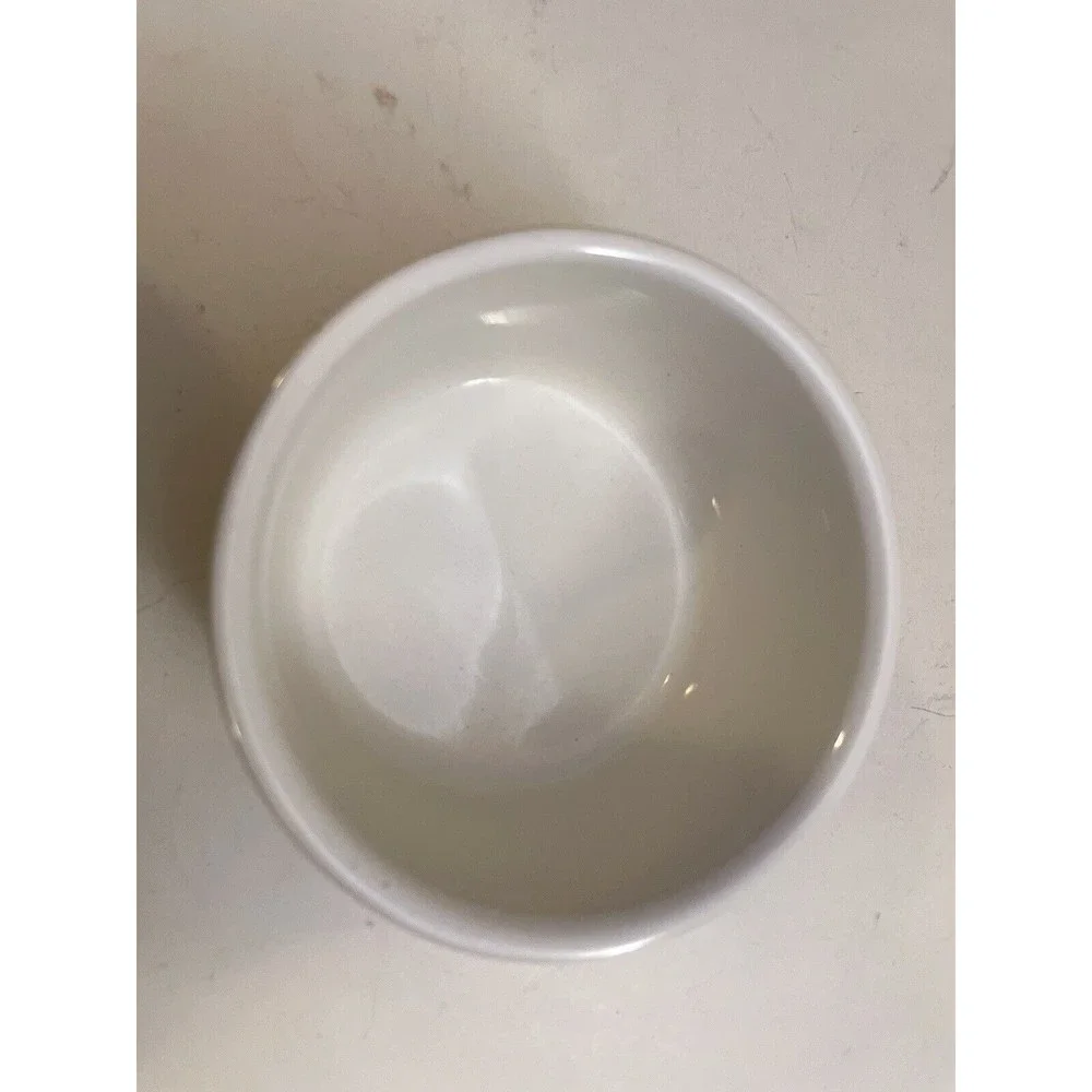 Cat Water & Food Porcelain Bowl - Made in Taiwan